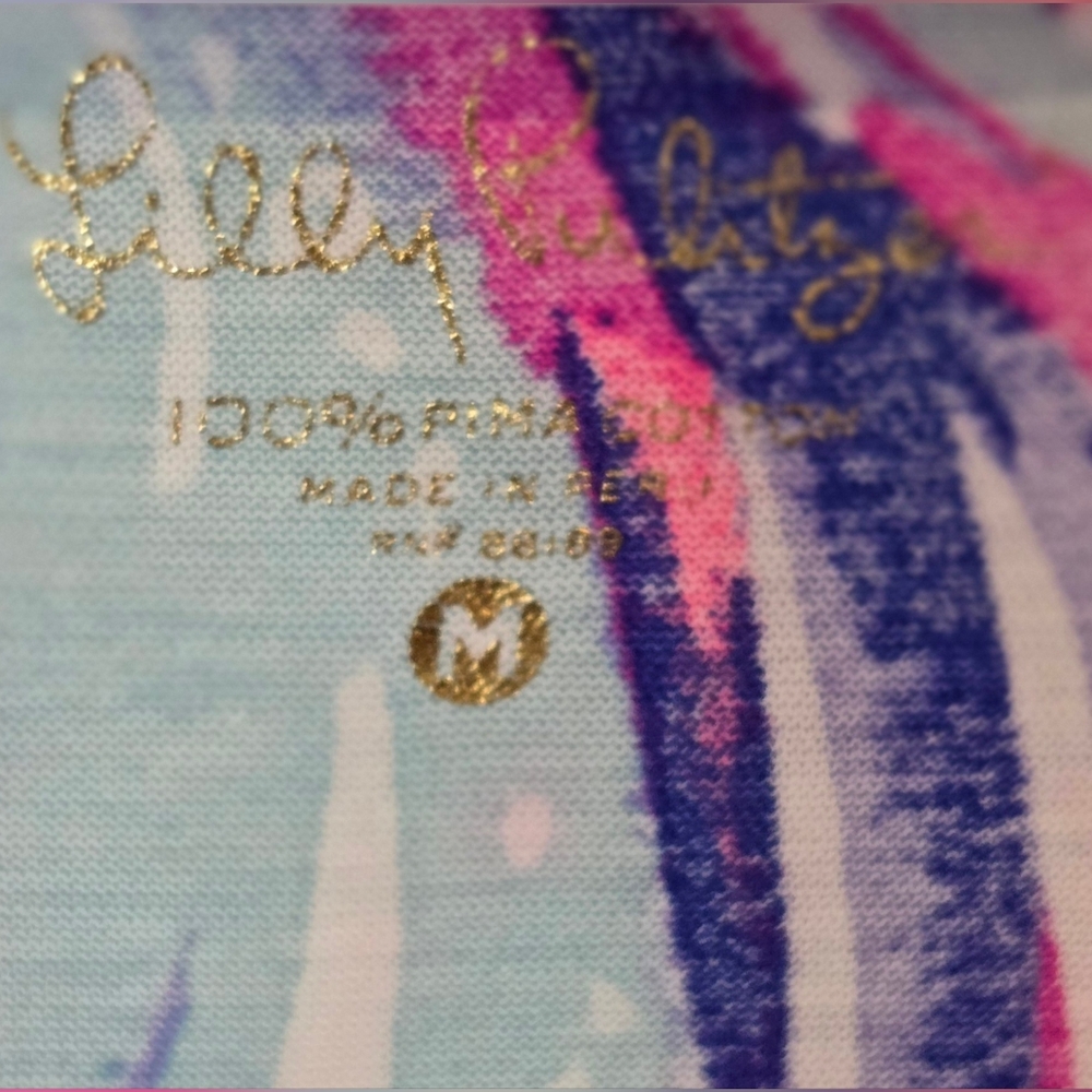 Lilly Pulitzer Colorful Long Sleeve Top - Picture 5 of 5